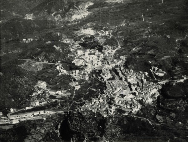 Aerial view of Lagonegro