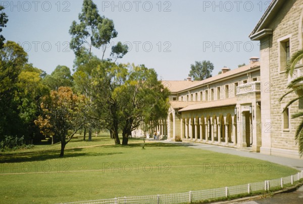 Campus of University of Western Australia, Perth, Australia 1956.