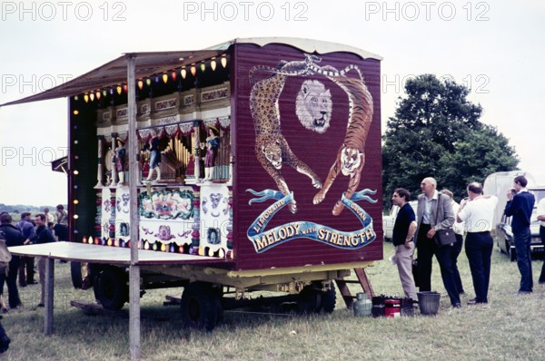 Fairground Limonaire pipe organ, England, UK 1970s.