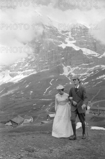 Journey on the occasion of centenary of first Cook travel through Switzerland, 1963