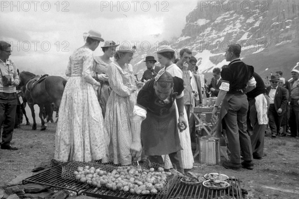 Journey on the occasion of centenary of first Cook travel through Switzerland, 1963