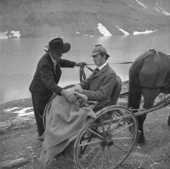 Journey on the occasion of centenary of first Cook travel through Switzerland, 1963