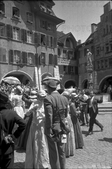 Journey on the occasion of centenary of first Cook travel through Switzerland, 1963