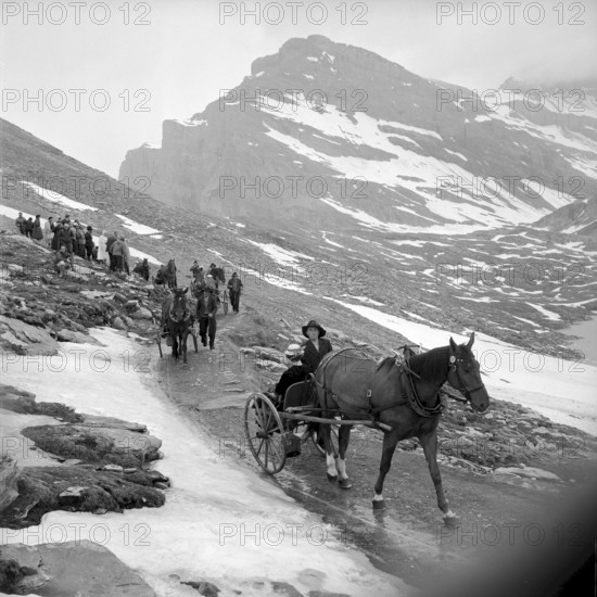 Journey on the occasion of centenary of first Cook travel through Switzerland, 1963