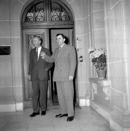 Laos conference in Geneva 1961: Lord Home, Andrei A. Gromyko