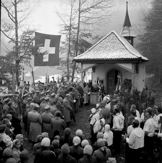 Commemoration 641 years Battle of Morgarten, 1956