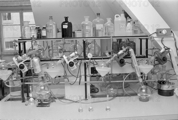 Chemical laboratory, city of Zurich 1969
