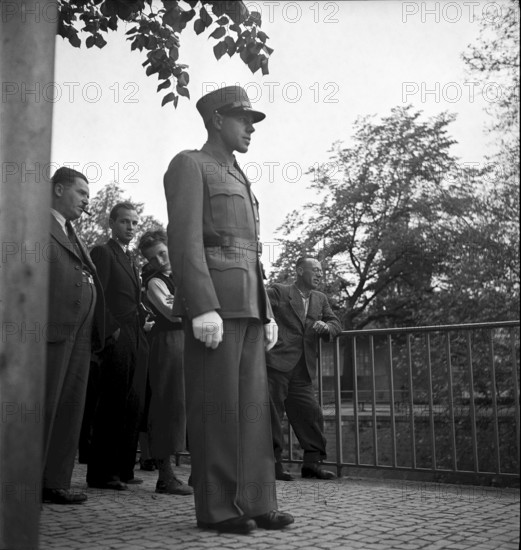 New Police Uniform of the metropolitan police Zurich 1941