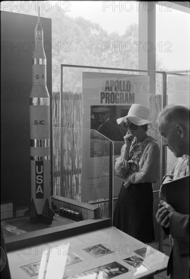 Outer space exhibition in Lucerne 1970