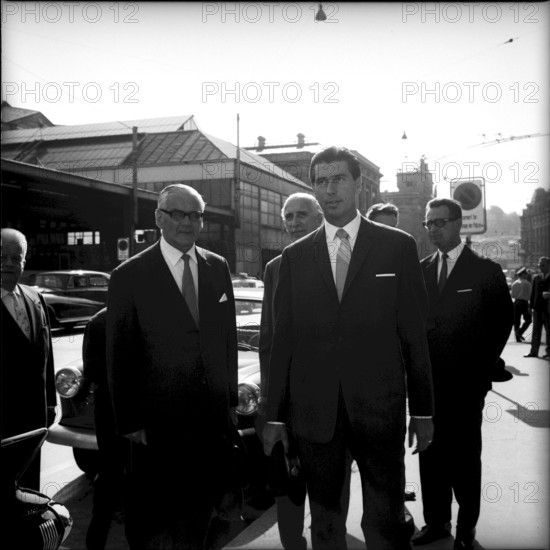 Lujo Toncic-Sorinj, Austrian foreign minister, Zurich 1966