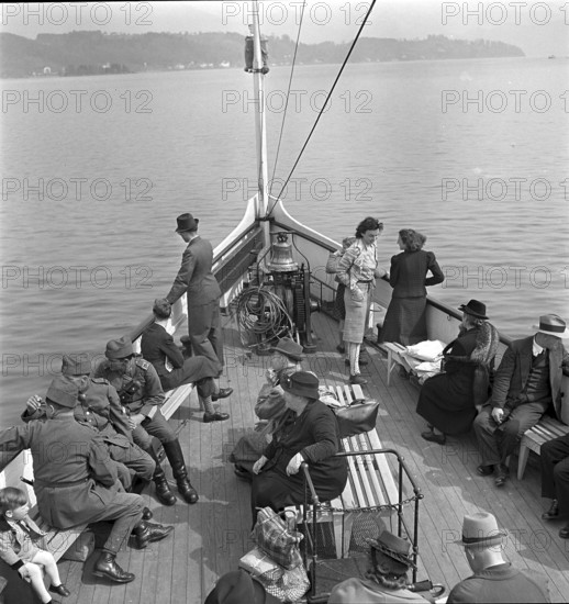 Shipping Lake Lucerne 1940
