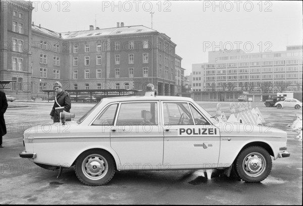 New police car for Zurich 1972