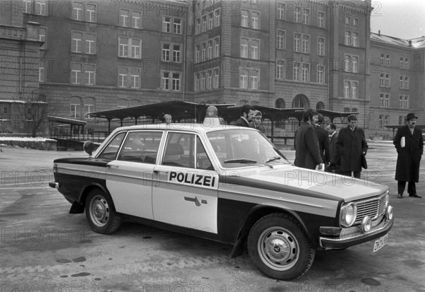 New police car for Zurich 1972