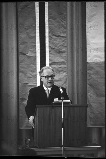 Prof. Edoardo Amaldi, nuclear physicist. Geneva 1964