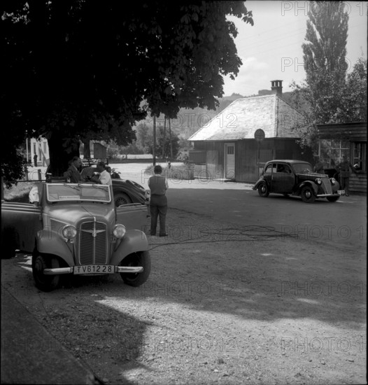 St. Margrethen border crossing 1946
