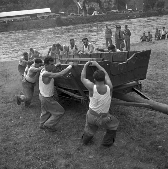 18th Federal water riding competition, Schaffhausen 1952