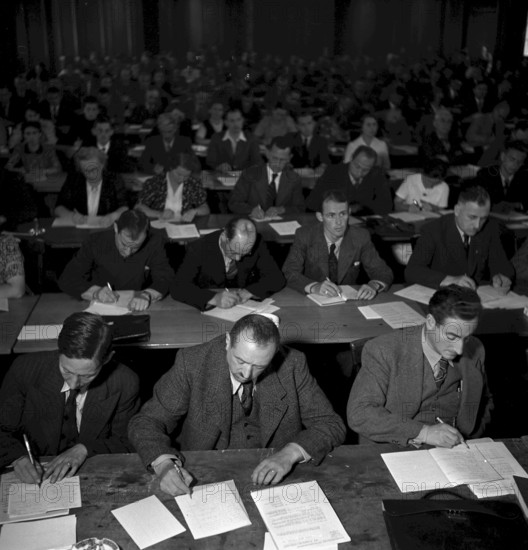 Retail trader's association assembly, Zurich 1940