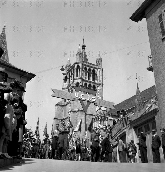 YMCA Young Men's Christian Association centenary, Lausanne 1944
