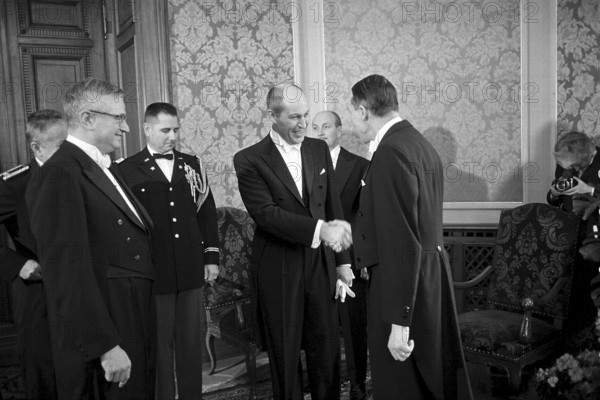 New Year reception at Federal Palace 1965: W. True Davis, Tschudi