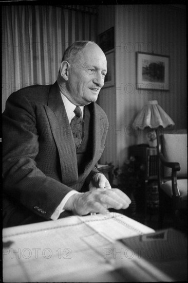 Former Federal Councillor Paul Chaudet 1970