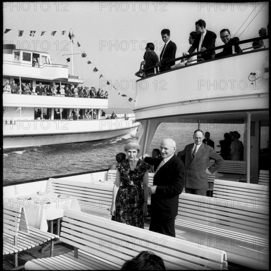 Federal Council and diplomatic body, excursion 1961. the Wahlens