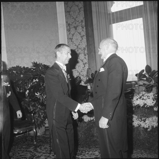 New Year reception at Federal Palace 1961: De Mello-Franco, Wahlen
