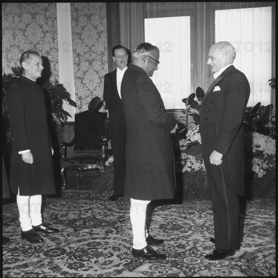 New Year reception at Federal Palace 1961: Vellodi, Wahlen