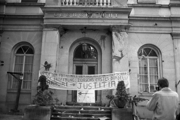 Globus riots in Zurich 1969