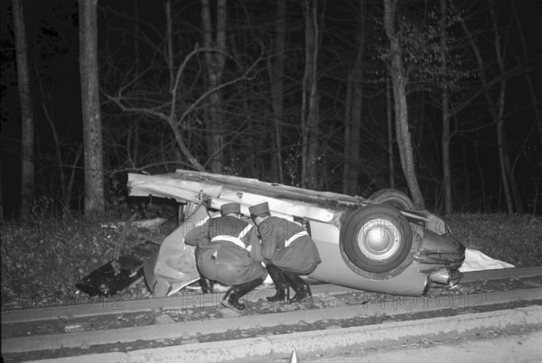 Car Accident in Dietikon 1962: 4 people died in the Honeret forest
