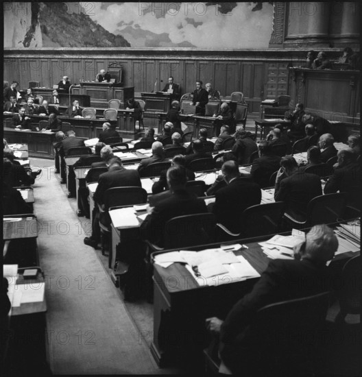 The Washiongton agreement adopted at Federal Parliament, Berne 1946