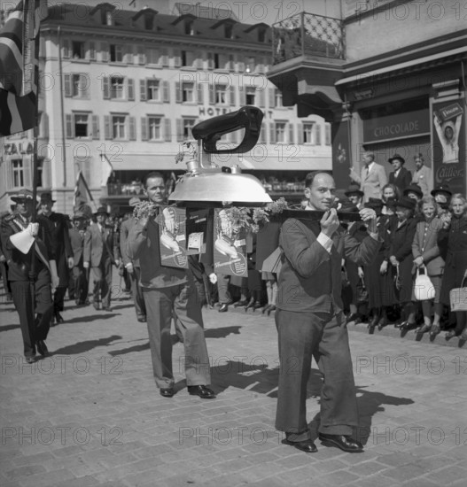 Schweizerische christlichsoziale Arbeiter- und Volksbewegung celebrating 50th anniversary, St. Gallen 1949