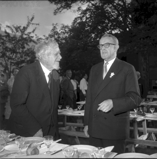 Rene Maurax, Max Petitpierre, Sion 1959