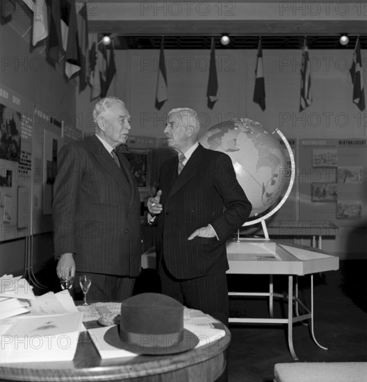 Prof. Montbourris, University of Istanbul, Edouard Chapuisat,Geneva 1943