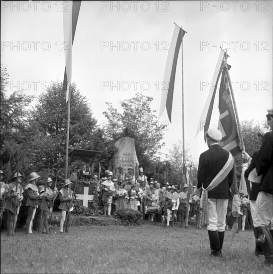 Commemoration 565 years Battle of Sempach, 1951
