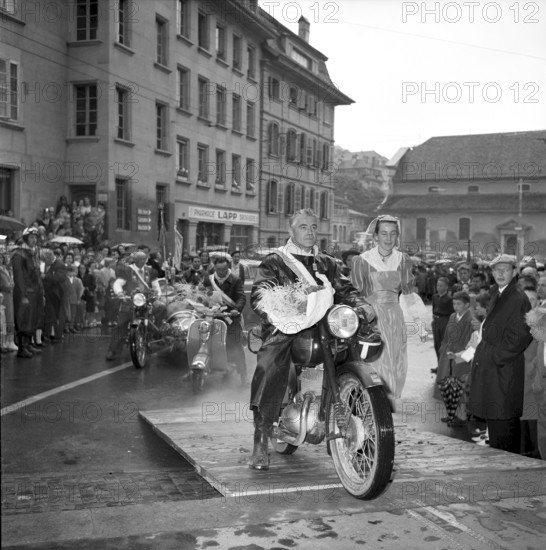 Swiss rally of Madonna der Zentauren, Fribourg 1958