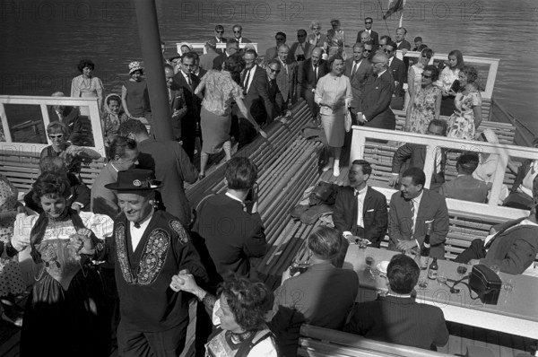 Steamship on Lake Lucerne, 1963