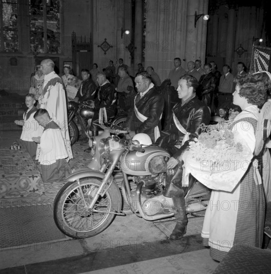 Swiss rally of Madonna der Zentauren, Fribourg 1958