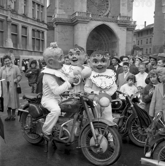 Swiss rally of Madonna der Zentauren, Fribourg 1958