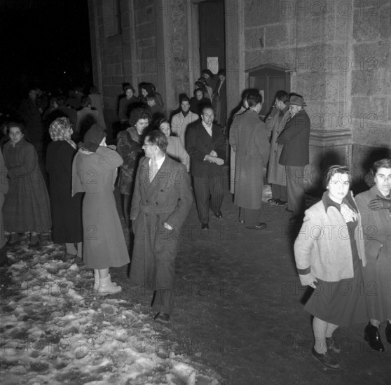 Christmas Eve 1950: Midnight mass in Biasca