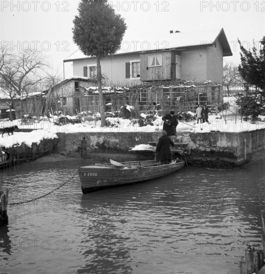 Fishermans cottage, Les Tattes 1950