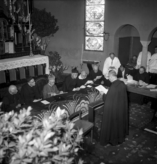 Canonization of Marguerite Bays in Siviriez FR 1953