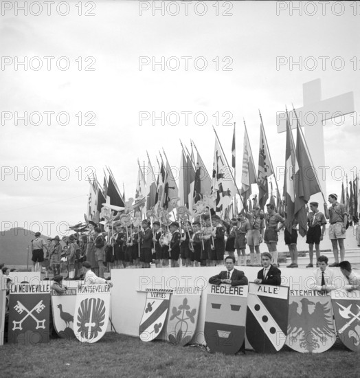Eucharistic conference in Delemont 1951