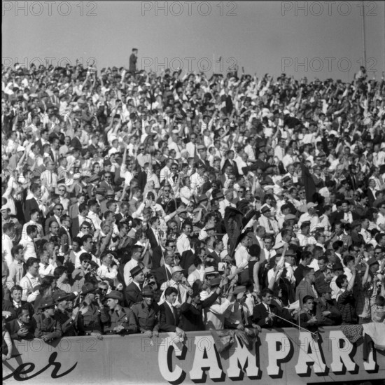 Swiss cup 1959/60, Cup Final 1960: FC Lucerne - FC Grenchen. Spectators