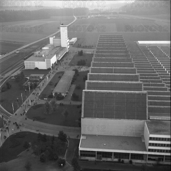 BBC factory buildings Birrfeld 1959