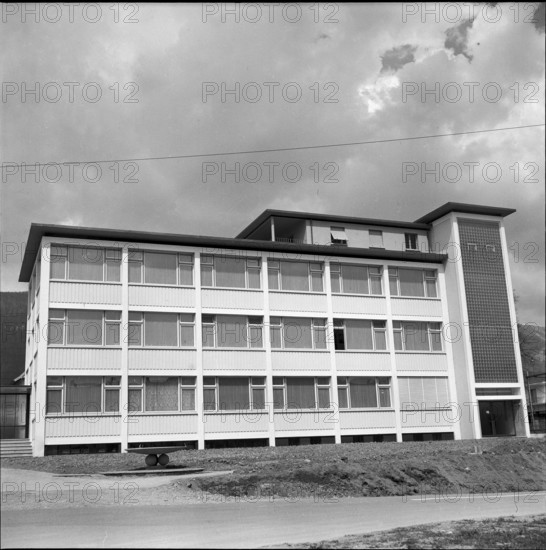 Optima watch manufacture building, Grenchen 1954
