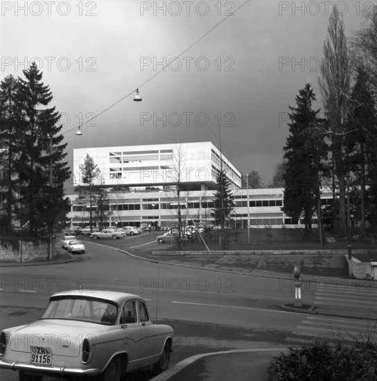 New Kantonsschule Freudenberg, Zurich 1959