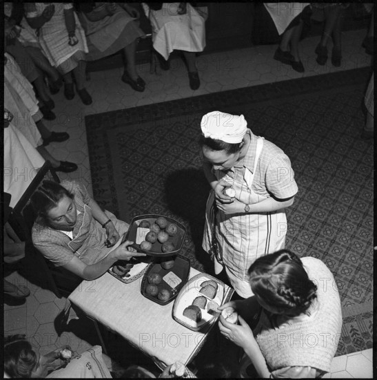 School for housekeeping, Zurich 1952