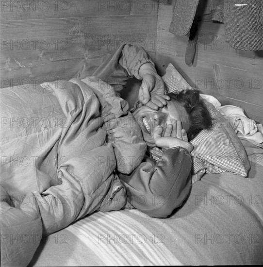 Filzbach, PTT apprentice in a holiday camp 1952