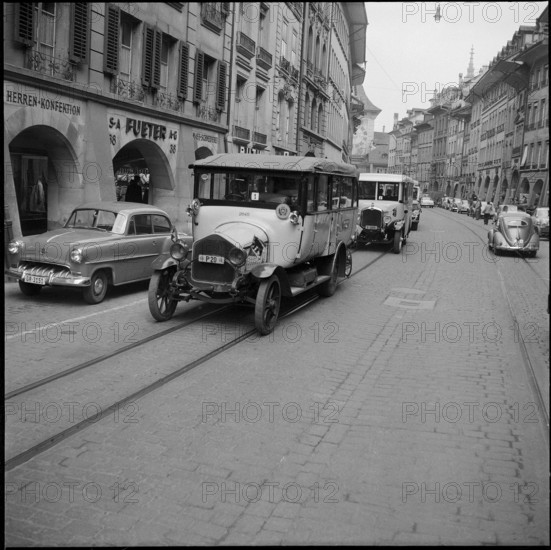 PTT celebrates postal bus 50th commissioning date 1956