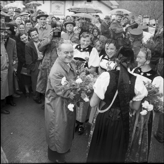 PTT celebrates postal bus 50th commissioning date 1956